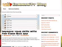 Tablet Screenshot of cocblog.com